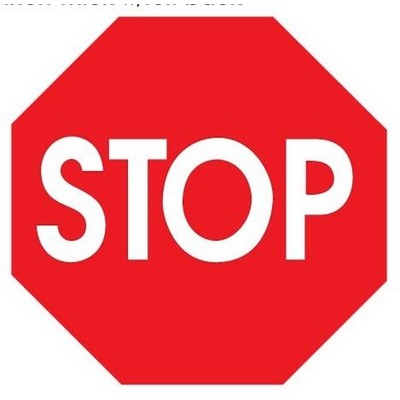 Stop Sign Lapel Pin