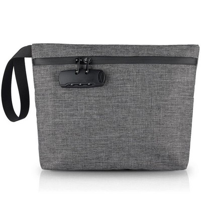 Oxford Cloth Odor Proof Tobacco Pouch With Combination Lock