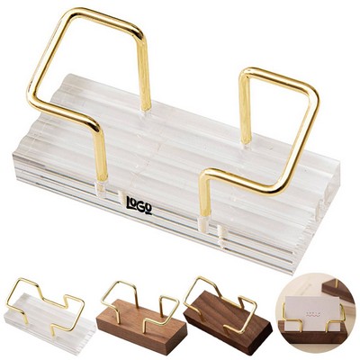 Desktop Office Storage Business Card Holder