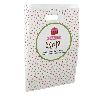 Christmas Scatter Design 1 Merchant Paper Bags (9" x 13" x 2.5")