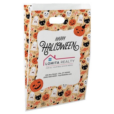 Halloween Scatter Design 3 Merchant Paper Bag (9" x 13" x 2.5")
