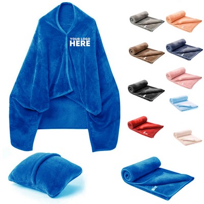 Shawl Blanket Pillow