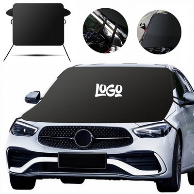 All-Season Oxford Car Windshield Sunshade