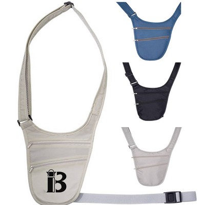 Nylon Travel Anti Theft Waist Bag