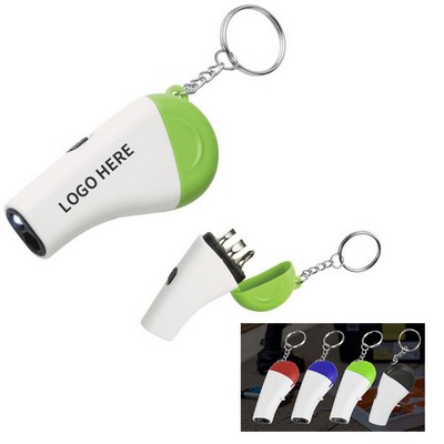 LED-Illuminated Screwdriver Keychain Set
