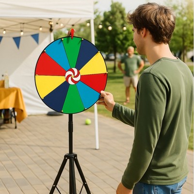 16" Custom Logo Prize Spin Wheel