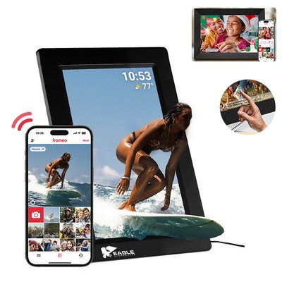 Smart Wifi Digital Photo Frame FHD Touch Screen 16G Cloud