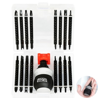 26-in-1 Multifunction Carbon Steel Screwdriver Set