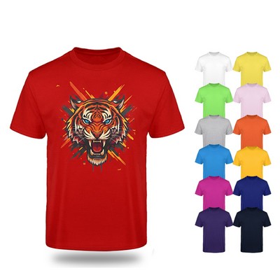 Custom 100% Cotton DTG Full Color T-Shirt