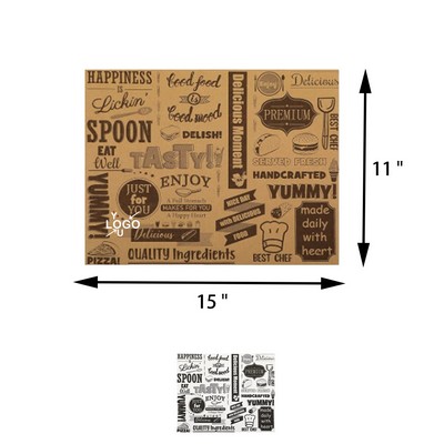 Deli Wax Paper Sheets for Baking & Picnic
