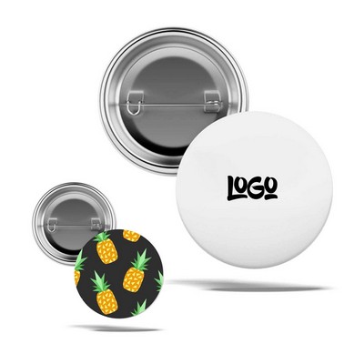 2.5" Inch Round Custom Button