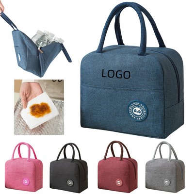 Waterproof Thermal Insulated Lunch Bag With Handles