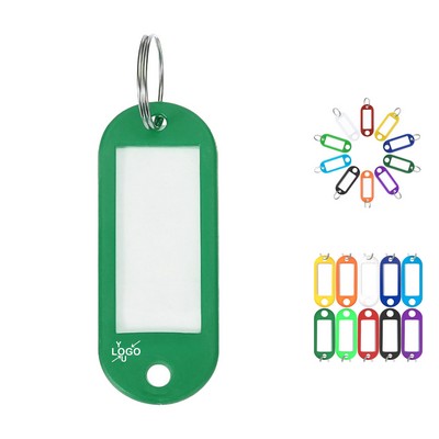 Durable Plastic Key Tag