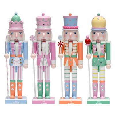 Macaron Colored Nutcracker