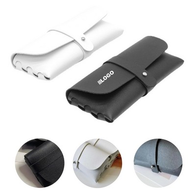 Leather Minimalist Eyeglass Case