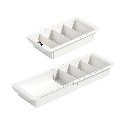 Plastic Retractable Divider Storage Basket