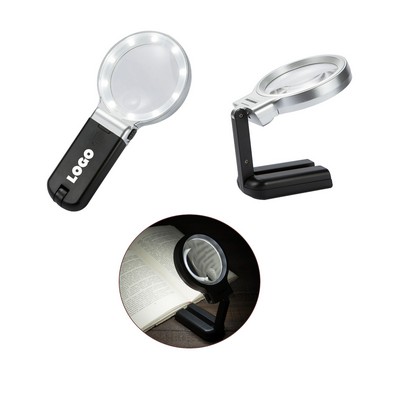LED Light Handheld Magnifier