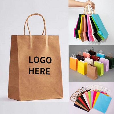 Durable Paper Shopping Totes with Loops