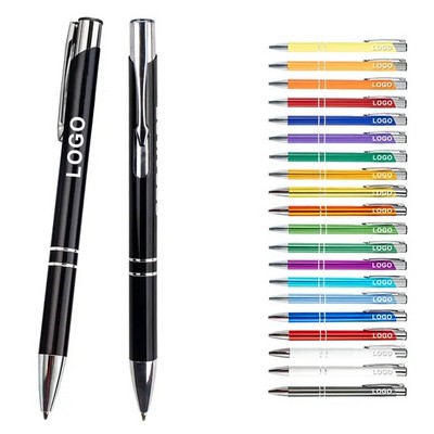 Aluminum Handle Metal Neutral Advertising Gel Pen