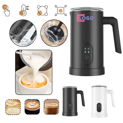 Milk Frother, Electric Milk Frother and Steamer 4" 1 Automatic Coffee Steamer Frother