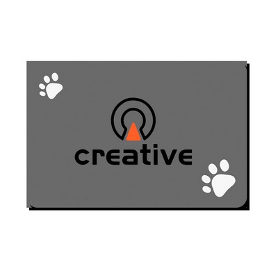 High Absorbent Polyester Non Slip Pet Feeding Mat