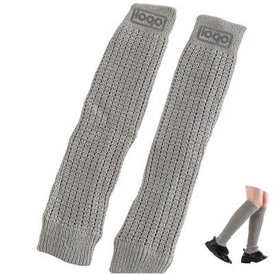 Women Knitted Long Boot Socks