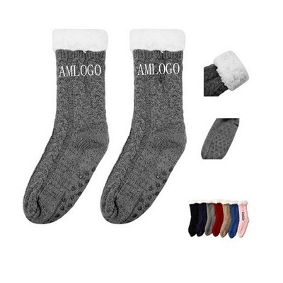 Cozy Fuzzy Slipper Socks