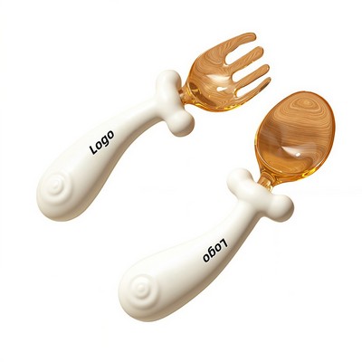 Flexible Training Spoon for Babies Soft Bendable Toddler Feeding Utensil