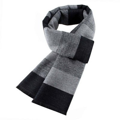 Cashmere Feel Winter Scarf for Men