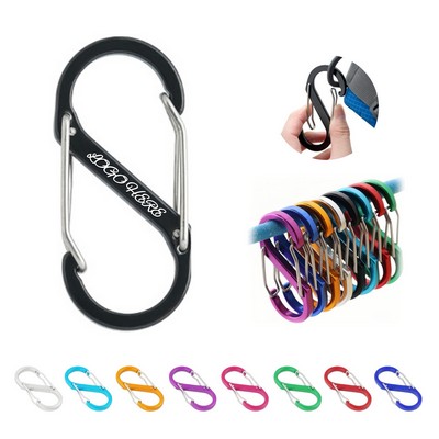 Lightweight S-Loop Aluminum Carabiner