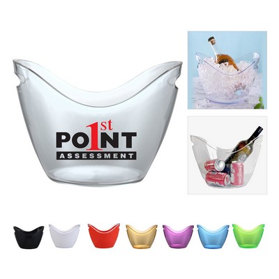 2 Gallon Plastic Beer Ice Bucket
