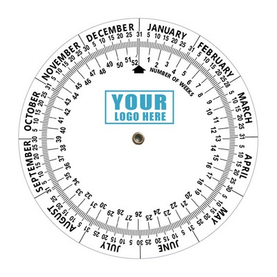 PVC Pregnancy Wheel Chart