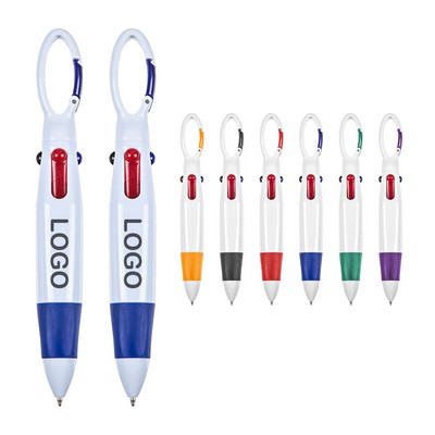 Retractable Four-color Shuttle Pens