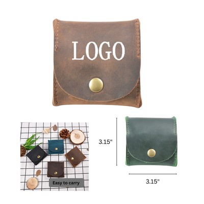 Authentic Leather Coin Pouch