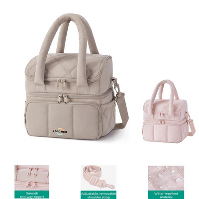 Double Deck Insulated Lunch Box