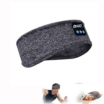 3" 1 Custom Soft Mesh Fabric Wireless Sleep Headband w/10 Hour Battery