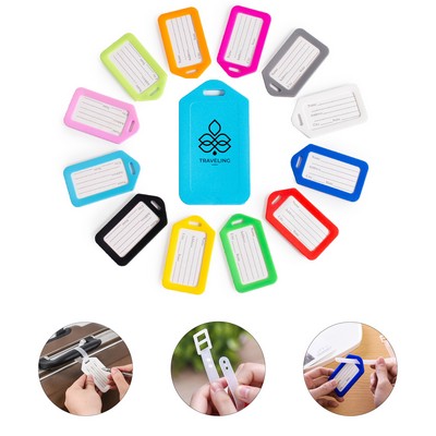 Colorful PP Plastic Luggage Tag
