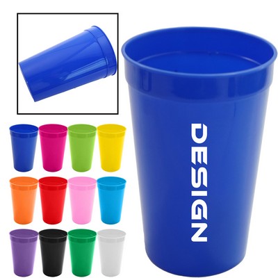 16 Oz. Reusable Frosted Flex Stadium Cup