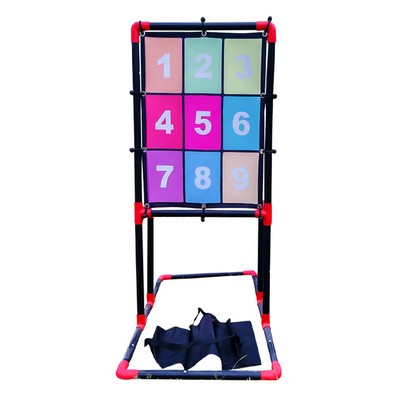 44" Pvc Portable Baseball Pitching Practice Net