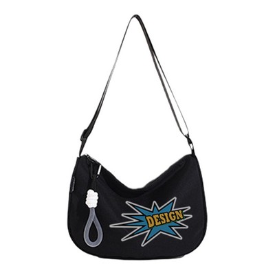 Versatile Oxford Cloth Shoulder Bag