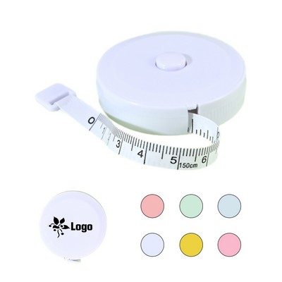 Mini Plastic Retractable Measuring Tape