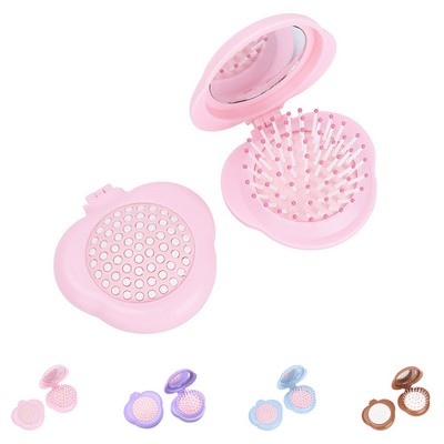 Two-in-One Cloud Mirror Massage Comb