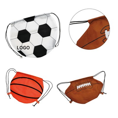 Ball Drawstring Backpack