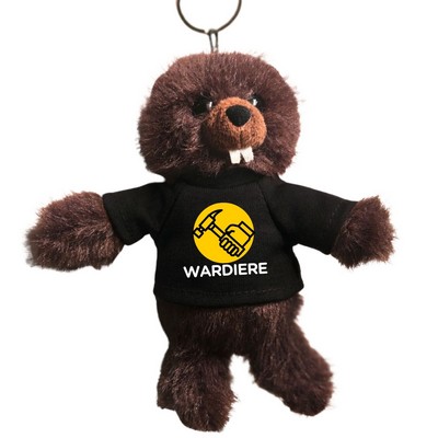 Hug Squad Bag Charm 5.5" Sir Beaverton