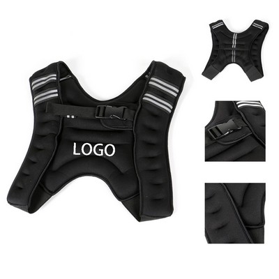 Adjustable Weighted Fitness Vest