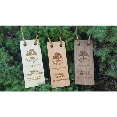 Hardwood Door Hanger