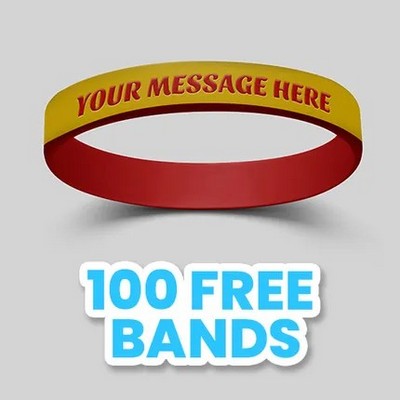 1/2'' Dual Layered Wristband