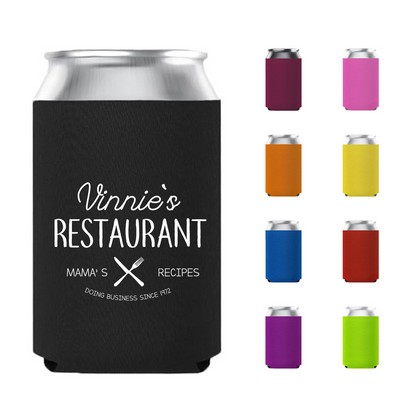 Folding Neoprene Can Holder