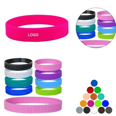 1" Silicone Bracelet