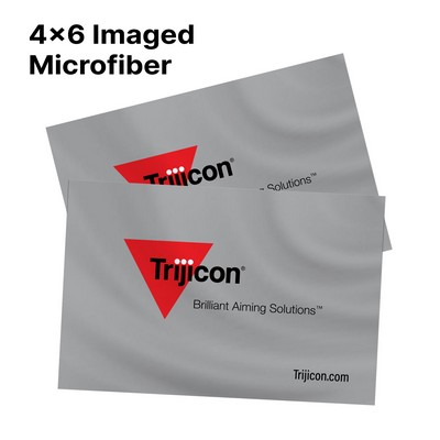 IMWS0406 Imaged Micro-Fiber (Smooth) Cleaning Cloth 4" x 6"